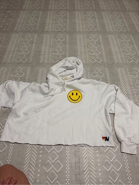 Aviator nation cropped hoodie